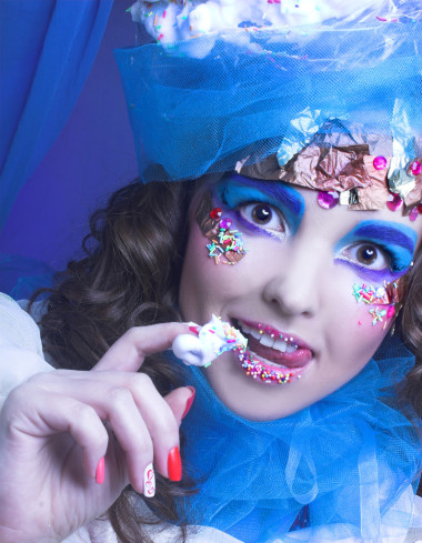 創(chuàng)意女孩.圖片