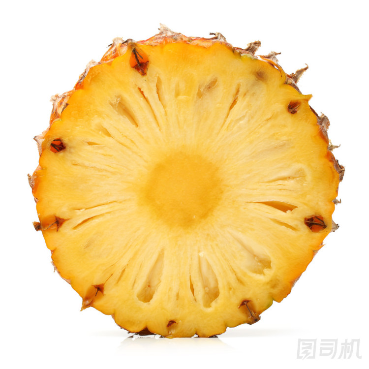 菠蘿切片照片