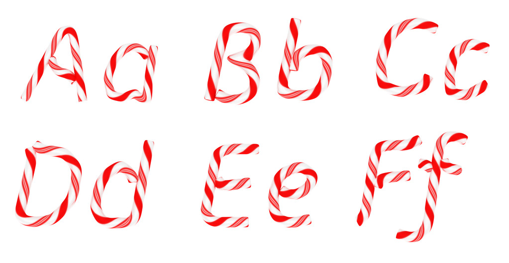 糖蔗字体隔离-f 字母