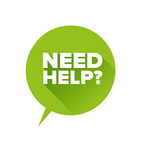 Can I help you? Plane design vector
