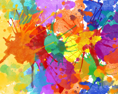 水彩画背景图片