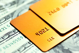 黄金信用卡图片