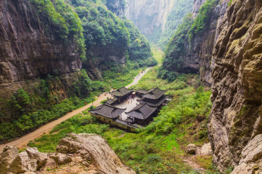 武隆國家公園，重慶，中國圖片
