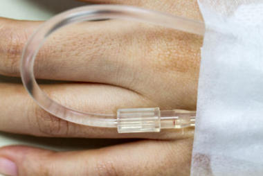 四、 解決方案的女性手