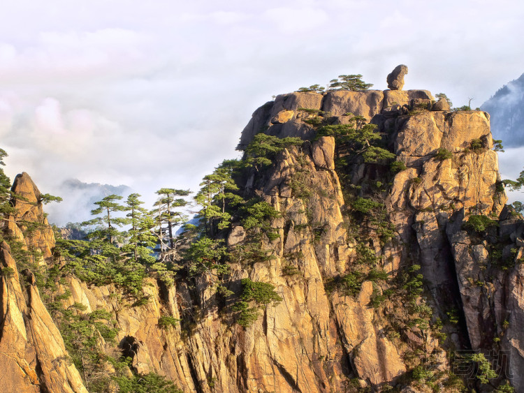 黃山山圖片