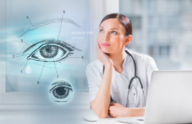 醫(yī)生用人類的眼睛