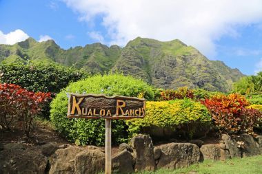 kualoa 農(nóng)場(chǎng)入口圖片