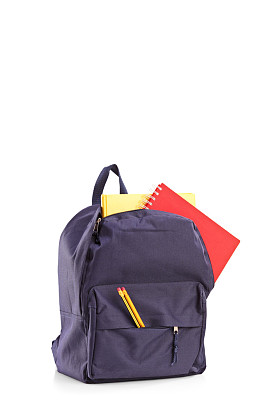 学校用书背包图片
