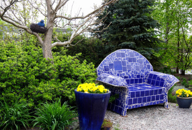 美麗的春天花園