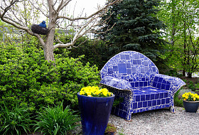 美丽的春天花园