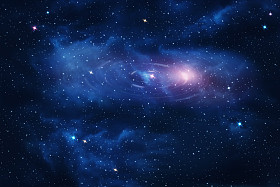 宇宙充满星图片