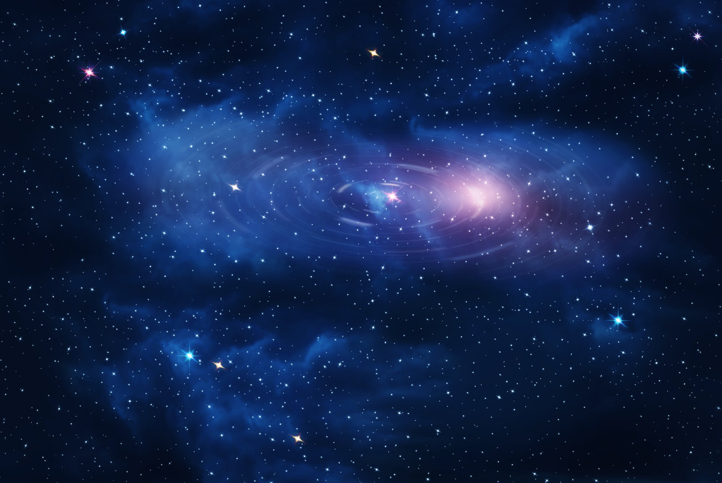 宇宙充满星图片