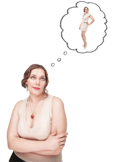 再加上大小女人夢見苗條的自己