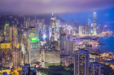 香港中國城市天際線