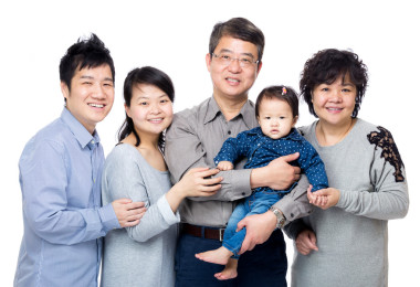 亚洲幸福的家庭