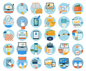 商业、 办公及营销项目图标