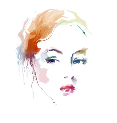 美丽女人的画像