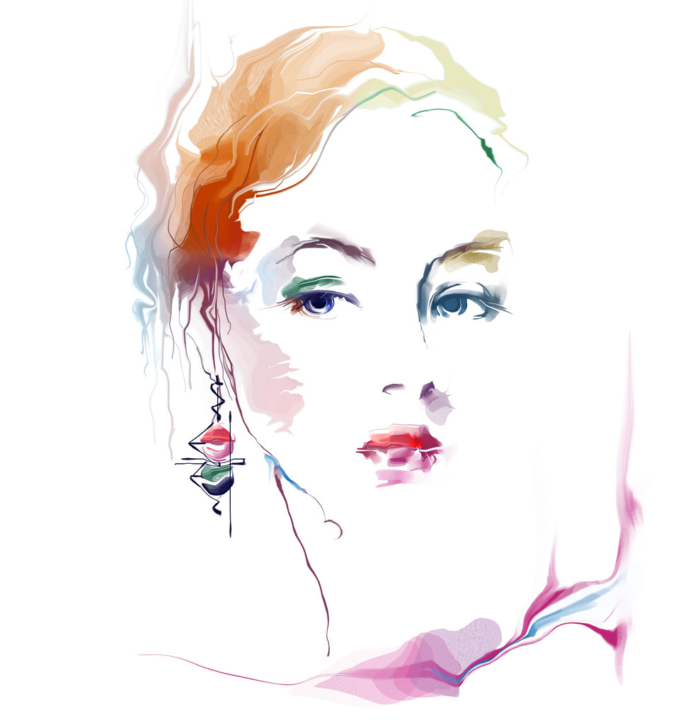 美丽女人的画像 美丽女人的画像