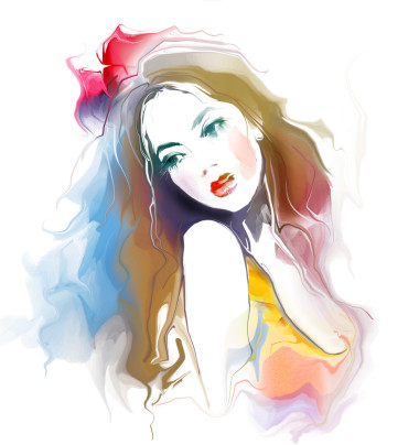 時(shí)尚肖像圖片