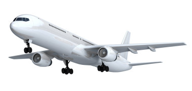 白色隔离客轮图片