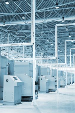 現(xiàn)代化的機器和車間設(shè)備圖片