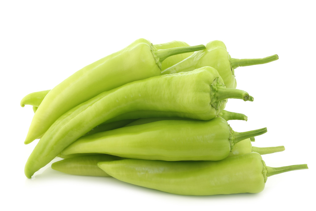 新鲜绿色甜椒 (香蕉胡椒)