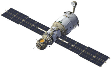國際空間站。模塊的“明星”。照片
