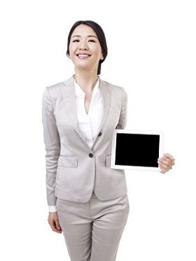 亚洲女商人图片