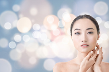 亞洲的美麗的臉