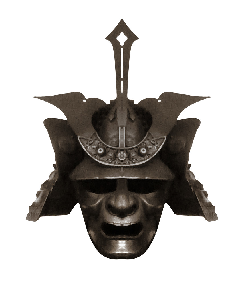 武士面具图片