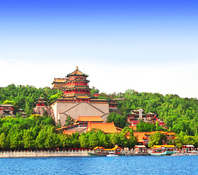 颐和园在北京，中国图片