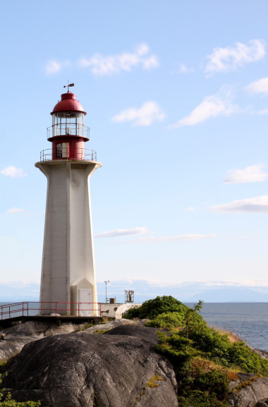 在北溫哥華的燈塔公園圖片