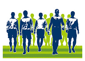 要匹配的足球队员