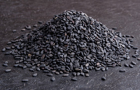 黑芝麻种子图片