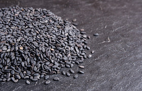 黑芝麻种子图片