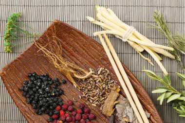 中國(guó)傳統(tǒng)中草藥成分特寫