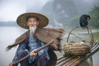 鸕鶿漁民圖片