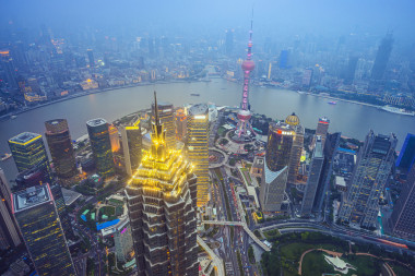 上海天际线图片