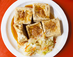 中国和台湾传统名菜-臭豆腐图片