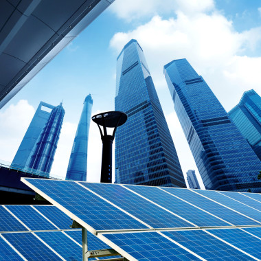 摩天大樓在上海中國