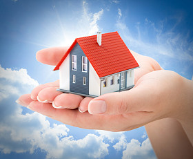 宁静的房地产概念图片