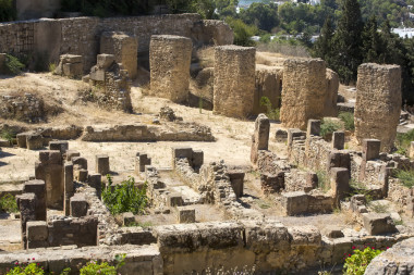 古迦太基的废墟图片