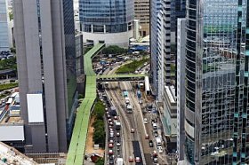 在香港的城市交