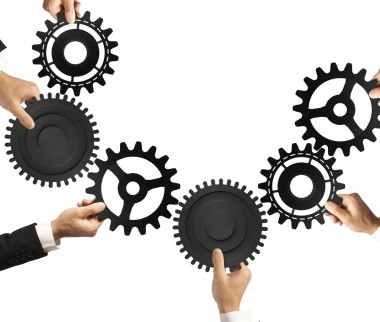 团队合作和一体化的概念照片