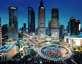 上海东方明珠塔夜景 图片