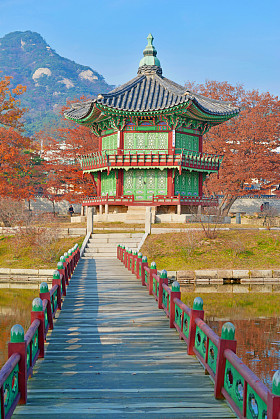 景福宫宫殿，首尔，韩国图片