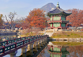 景福宫宫殿，首尔，韩国图片