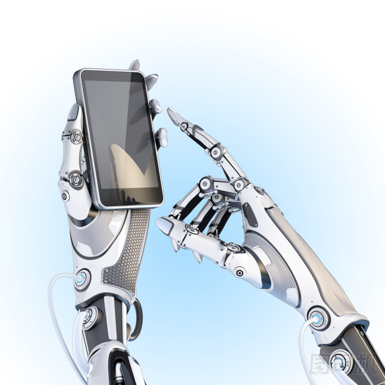 機器人控股光澤智能手機