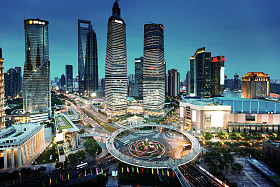 上海东方明珠塔夜景 图片