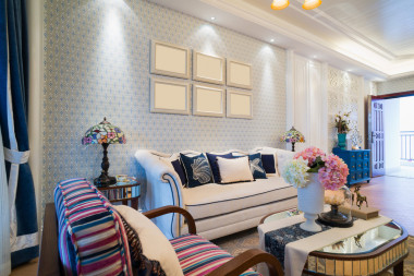 漂亮的客廳里圖片